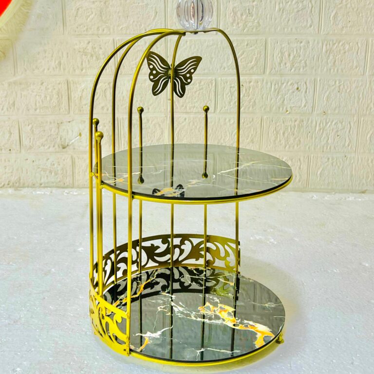 Luxury 2-Layer Aizal Store Butterfly Cage Organizer