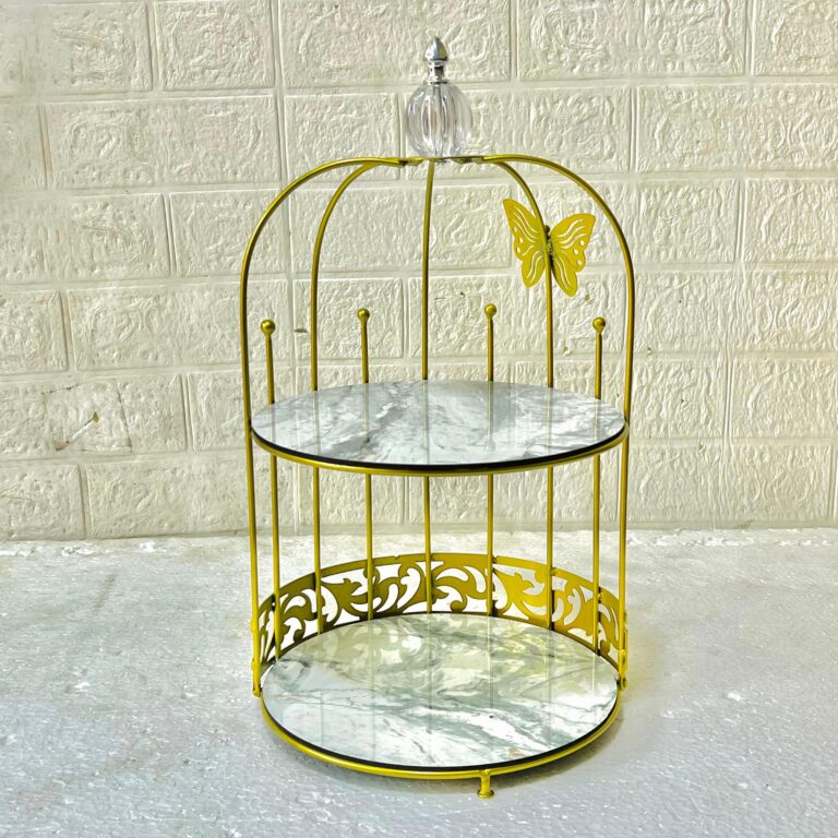Luxury 2-Layer Aizal Store Butterfly Cage Organizer