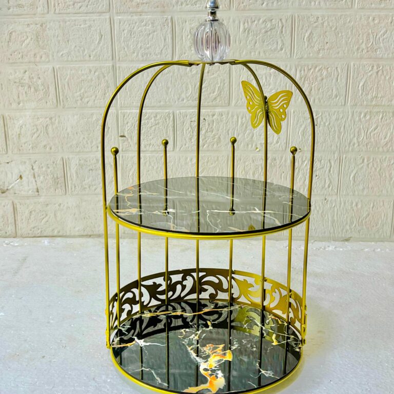 Luxury 2-Layer Aizal Store Butterfly Cage Organizer