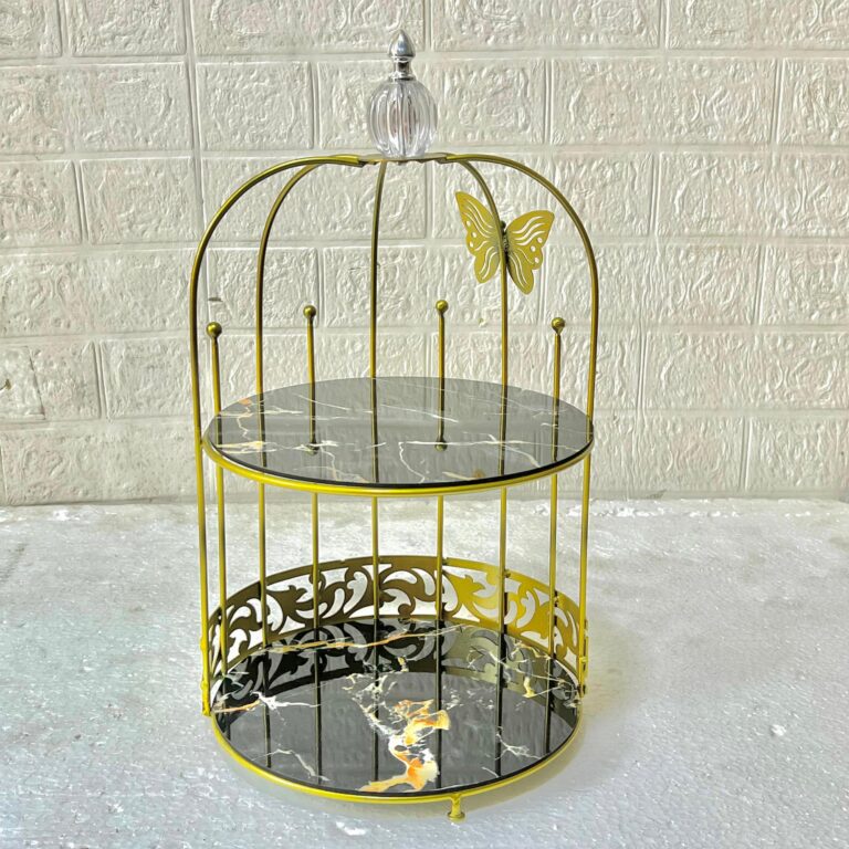 Luxury 2-Layer Aizal Store Butterfly Cage Organizer