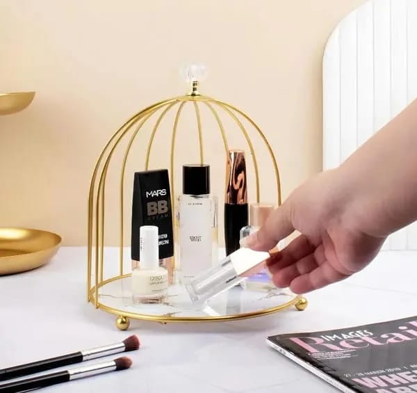 Single Cage Cosmetics Makeup Organizer Aizal Store