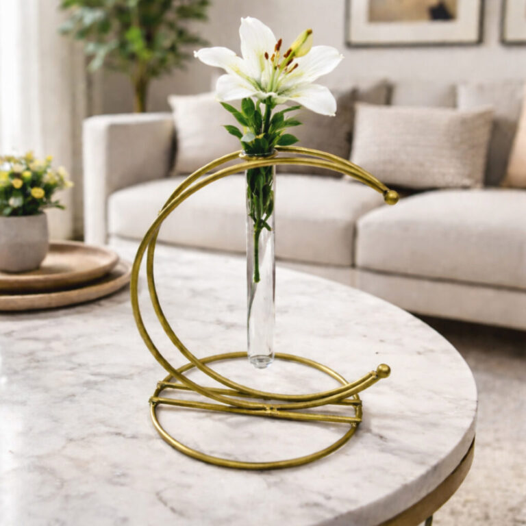 Vase for Home Decor - Elegant Luxury Decorative Flower Vase