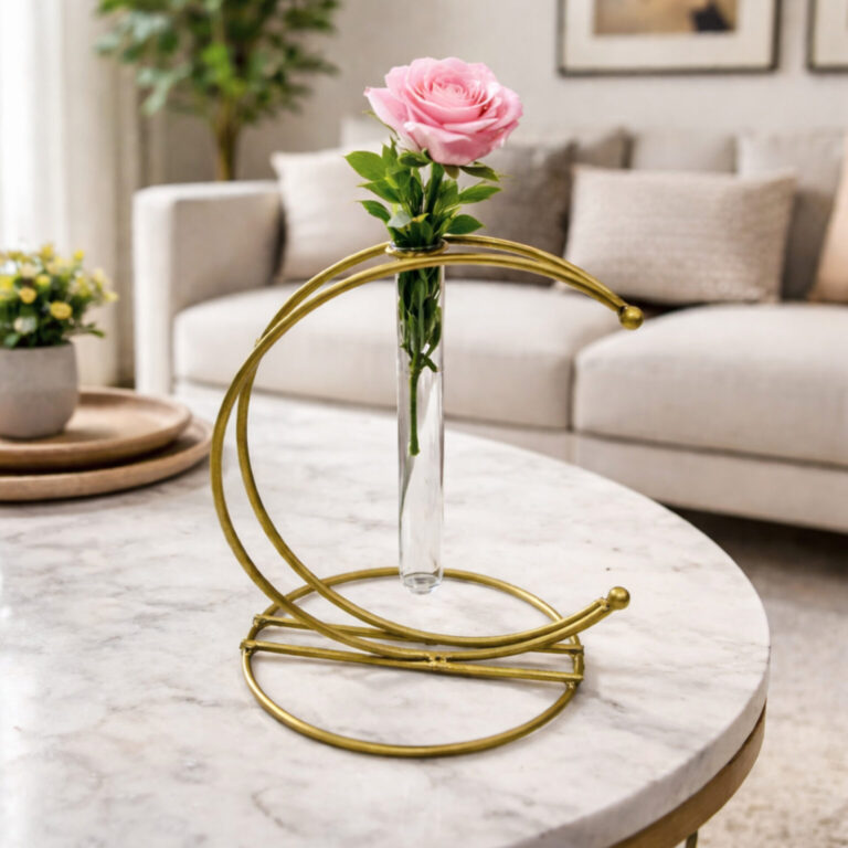 Vase for Home Decor - Elegant Luxury Decorative Flower Vase