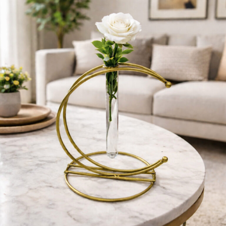Vase for Home Decor - Elegant Luxury Decorative Flower Vase
