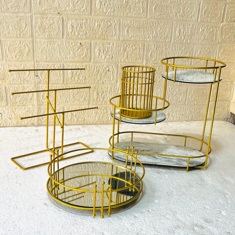 Aizal Store Deal No. 3 – Trendy 4 Articles Home & Vanity Organizer Set