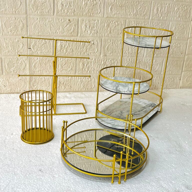 Aizal Store Deal No. 3 – Trendy 4 Articles Home & Vanity Organizer Set