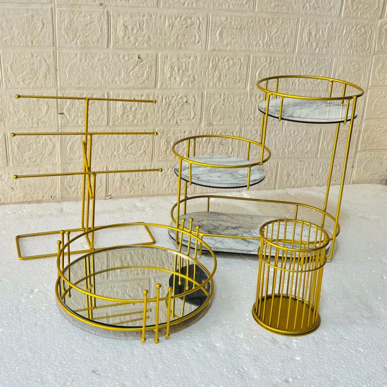 Aizal Store Deal No. 3 – Trendy 4 Articles Home & Vanity Organizer Set