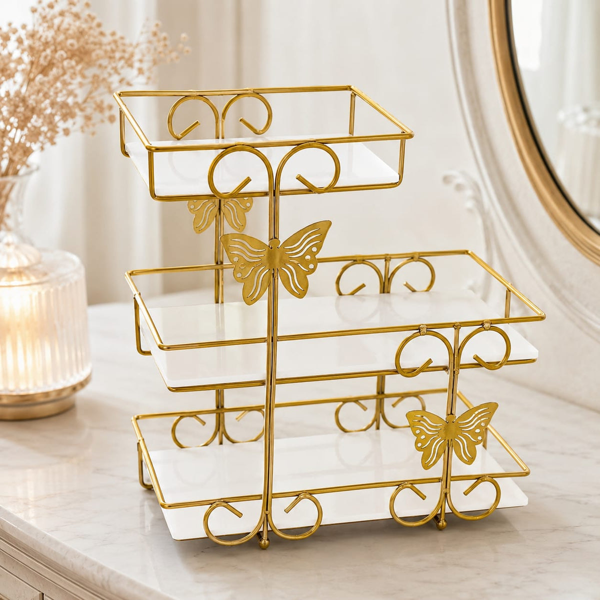 Aizal Special 3 Layers Rectangular Shape Organizer
