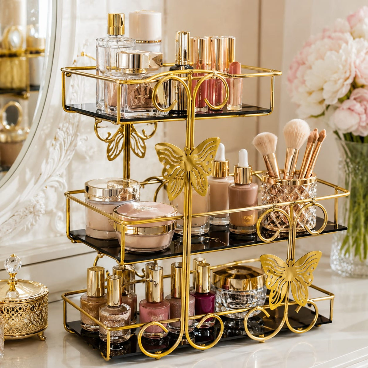 Aizal Special 3 Layers Rectangular Shape Organizer