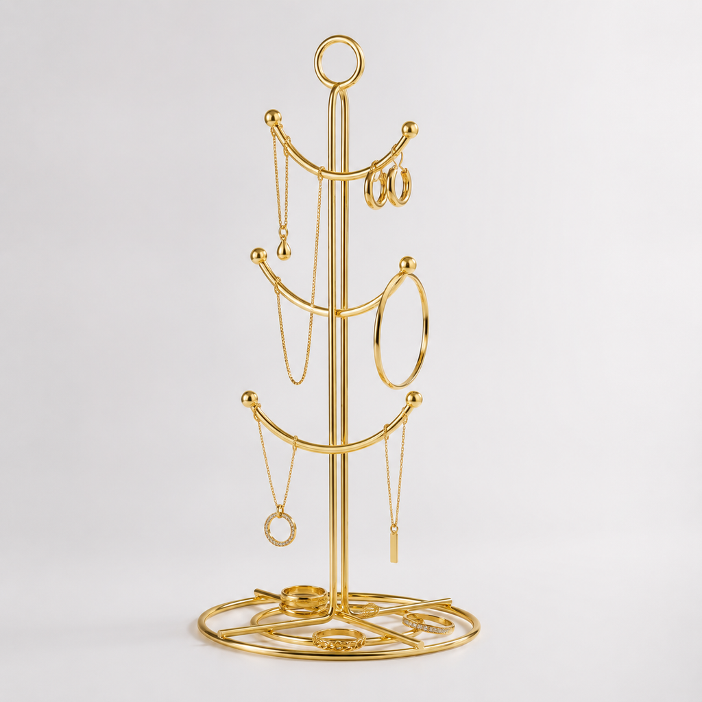 Aizal Store Iron Jewelry & Braslets Stand