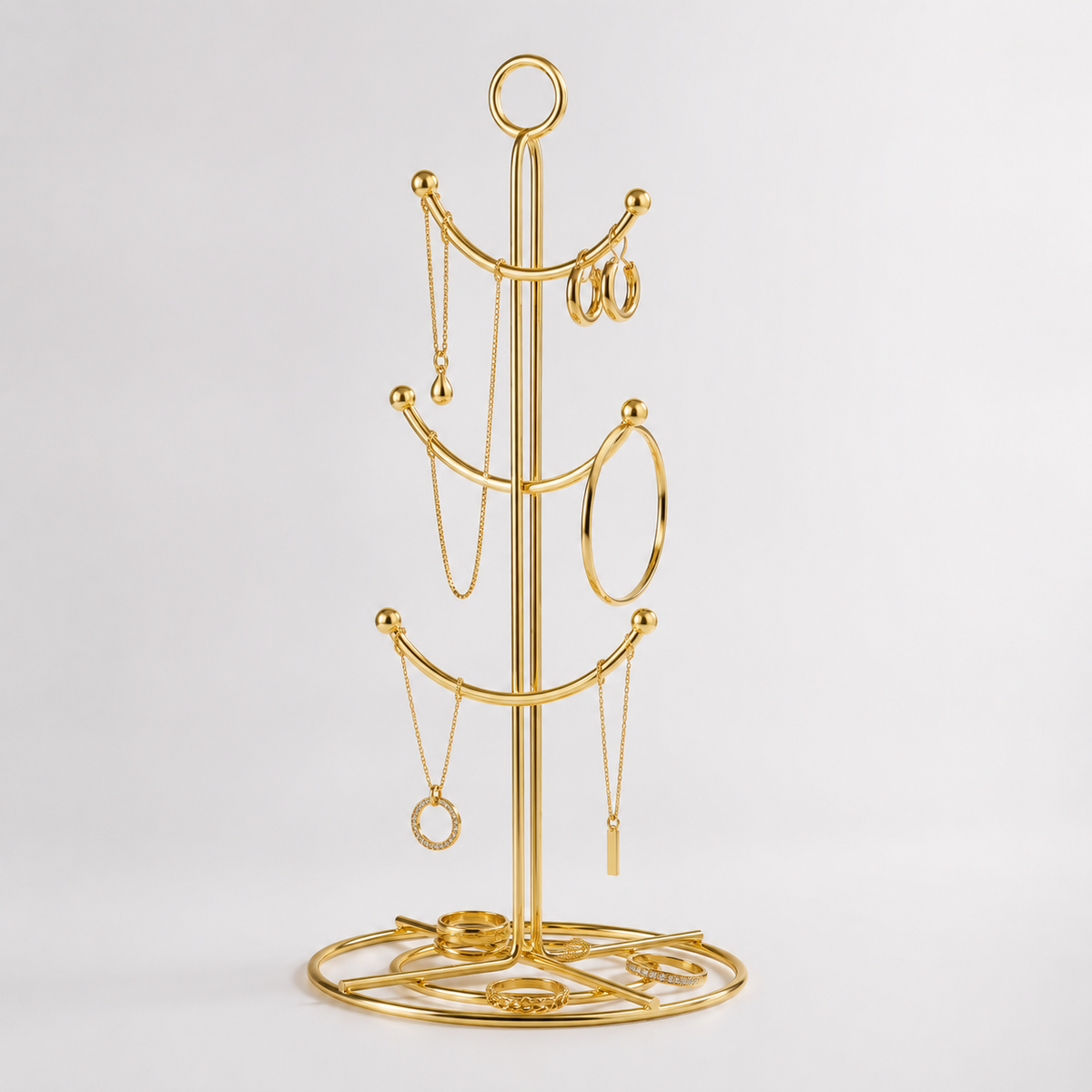 Aizal Store Iron Jewelry & Braslets Stand