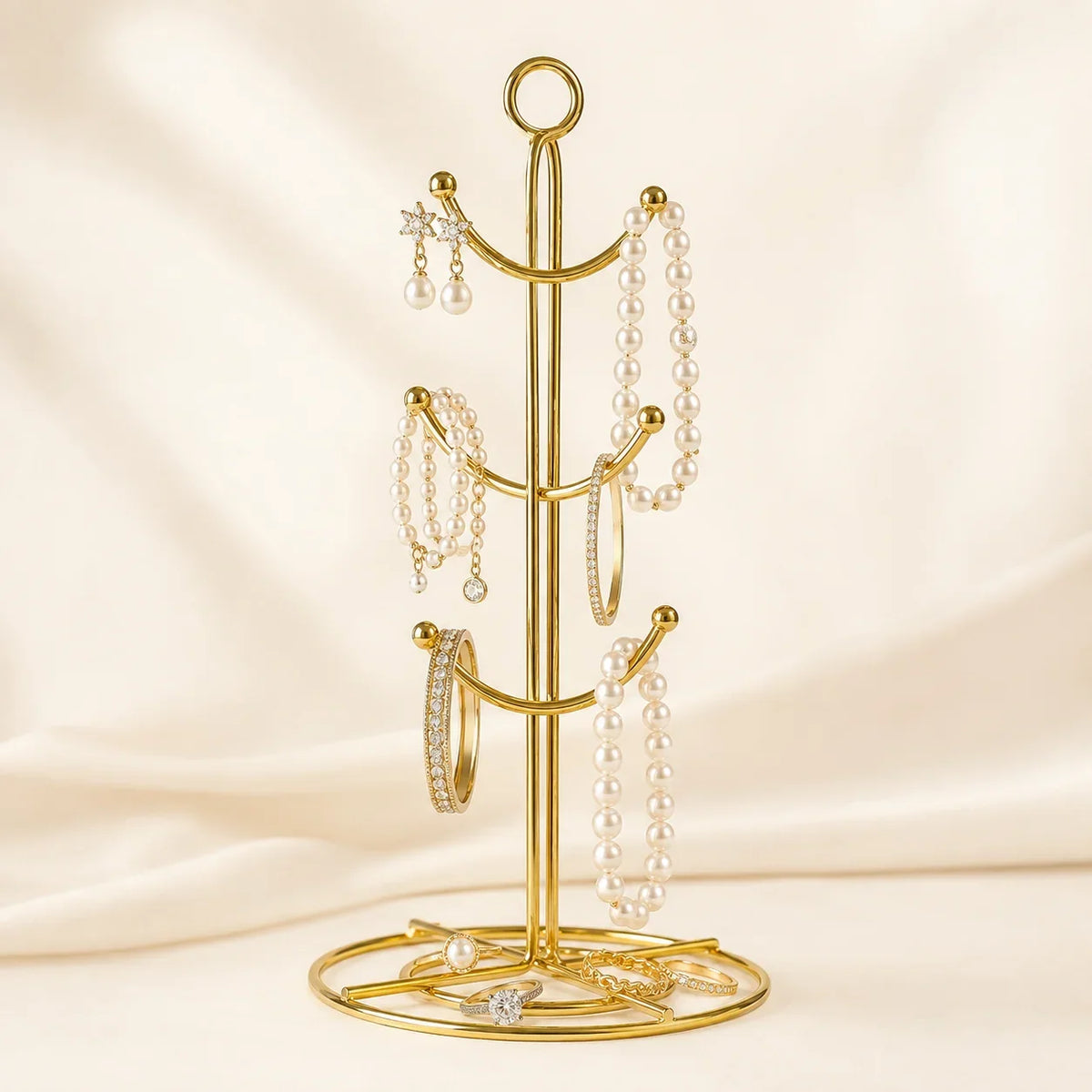 Aizal Store Iron Jewelry & Braslets Stand