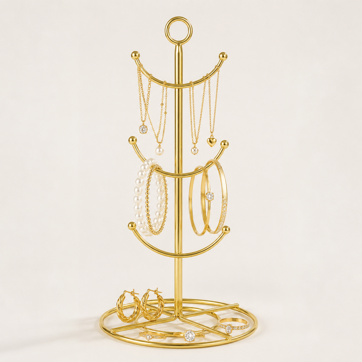 Aizal Store Iron Jewelry & Braslets Stand