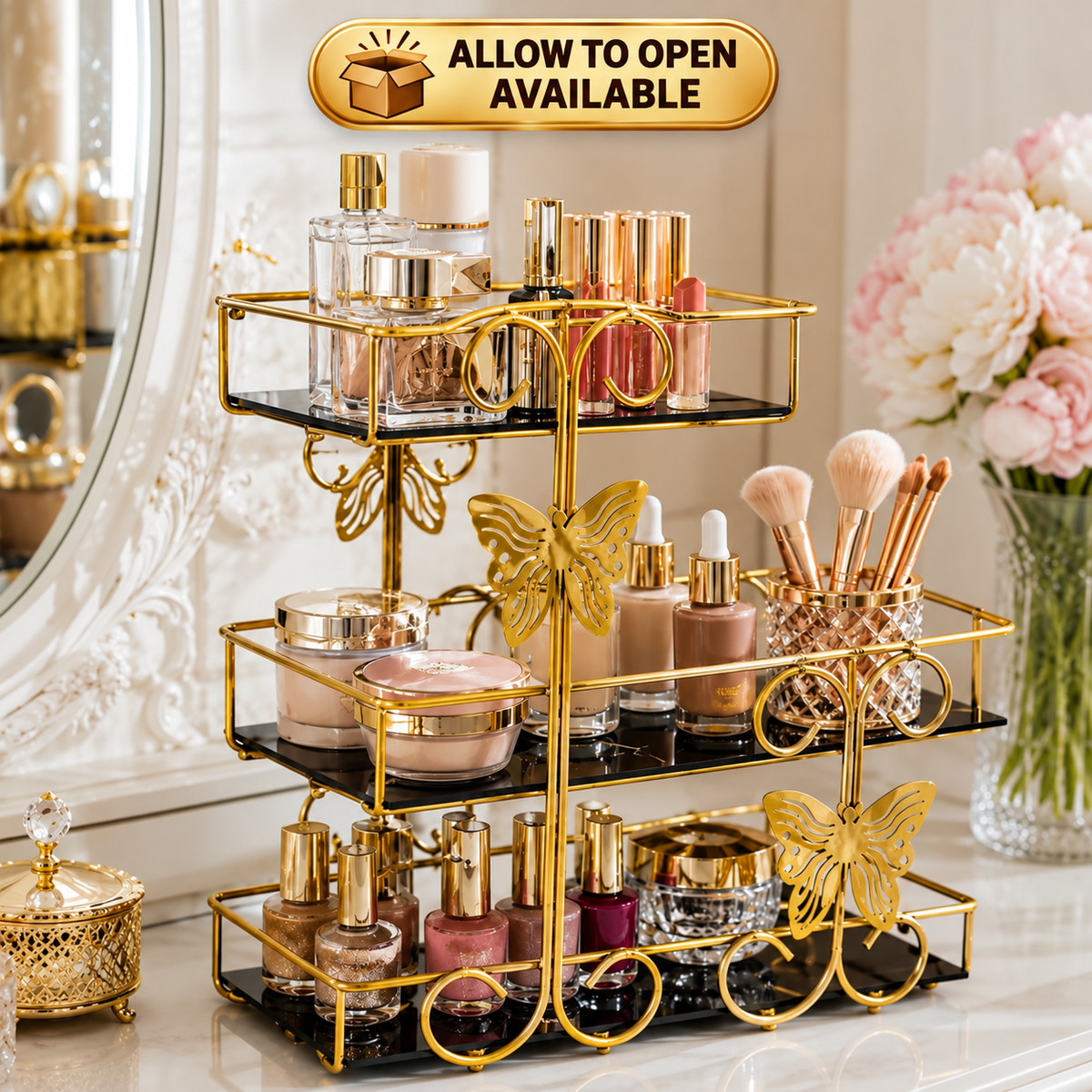 Aizal Special 3 Layers Rectangular Shape Organizer